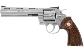 Colt's Manufacturing Python, 357 Magnum, 6" Barrel, Stainless Finish, 6 Rounds