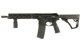 Daniel Defense DDM4V7 S, 223 Remington/5.56 NATO, 11.5" Cold Hammer Forged Barrel, Black Finish, 32 Rounds