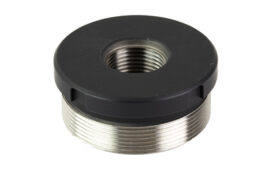 Energetic Armament Direct Thread Adapter, 9/16X24 Direct Threads, 1.375X24 Suppressor Threads, Cerakote Finish