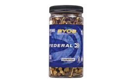 Federal Champion BYOB (Bring Your Own Bottle), 22 WMR, 50 Grain, Jacketed Hollow Point, 250 Round Bottle