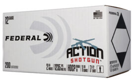 Federal Action Shotgun, 12 Gauge, 2.75" Chamber, 200 Round Box