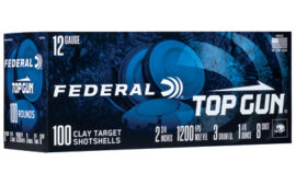 Federal Top Gun, 12 Gauge 2.75", 100 Round Box