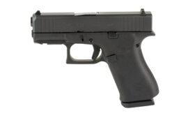 GLOCK 43X, 9MM, 3.41" Barrel, Black, 10 Rounds