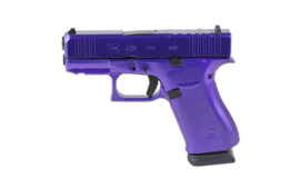 GLOCK 43X, 9MM, 3.41" Barrel, Custom Gun Candy Majesty Cerakote Finish by Shark Coast Tactical, 15 Rounds