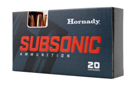 Hornady Subsonic, 338 ARC, 307 Grain, 20 Round Box