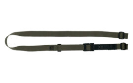 Haley Strategic Partners D3 Slim Sling, Two Point, 70"x1.375"x.5", Ranger Green