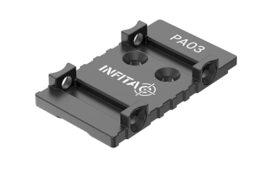 INFITAC PA03 Pistol Adapter Mount, Black