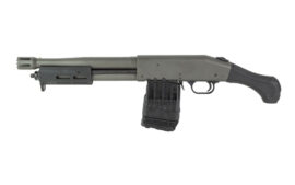 Mossberg 590M Breacher, Short Barrel Shotgun, 12 Gauge, 2.75" Chamber, 11.5" Barrel, Cerakote Finish