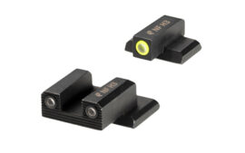 Night Fision Standard Height Night Sights, Black