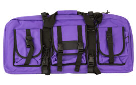 NcSTAR Deluxe Sub Gun Case, Purple, 27.5"x11" Main Compartment
