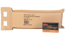 PMC Ammunition Bronze, 223 Remington, 55 Grain, 200 Round Bulk Pack