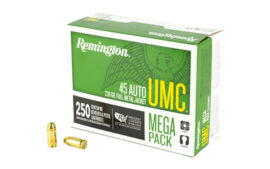 Remington UMC, 45 ACP, 230 Grain, 250 Rounds
