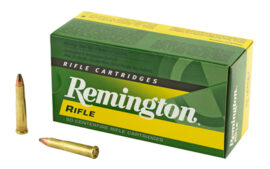 Remington High Performance, 22 Hornet, 45 Grain, Pointed Soft Point, 50 Round Box