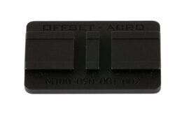 Reptilia AUS Offset Mount, Anodized Finish, Black