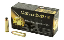 Sellier & Bellot Pistol, 357MAG, 158 Grain, Soft Point, 50 Round Box