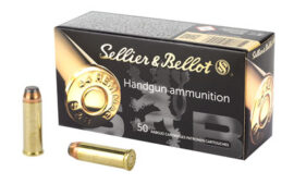 Sellier & Bellot Pistol, 44MAG, 240 Grain, Soft Point, 50 Round Box