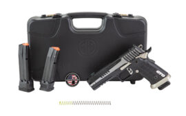 Sig Sauer P211 GTO Equinox, 9MM, 4.4" Bull Barrel, Black and Polished Silver