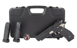 Sig Sauer P226, X-Five Nightmare, 9MM, 5" Barrel, Black, XRAY3 Day/Night Sights, Manual Safety, 20 Rounds
