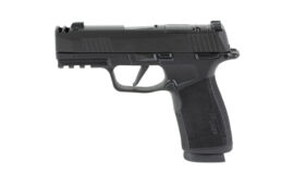Sig Sauer P365 XMACRO COMP, 3.1" Barrel, Black, X-RAY3 Day/Night Sights, Manual Safety, 10 Rounds