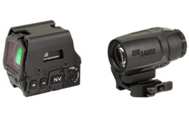 Sig Sauer Romeo 8T AMR/Juliet Magnifier Combo, Red Dot Sight, Black, TI W/J5 Magazine