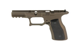 Sharps Bros. Grip Module, Cerakote Finish, Bronze, Black Grip Panels