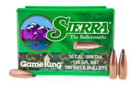 Sierra Bullets GameKing, .308 Diameter, 150 Grain