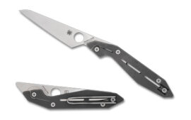 Spyderco NAND, Folding Knife, 3.19" Wharncliffe Blade, 7.49" Overall Length, Silver Blade