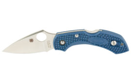 Spyderco Dragonfly 2, Folding Knife, 2.28" Drop Point Blade, 5.58" Overall Length, Silver