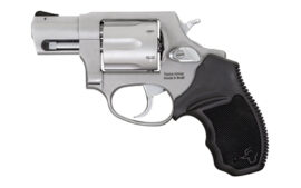 Taurus USA 327 Revolver, 2" Barrel, Stainless Steel Finish, Black, 6 Rounds