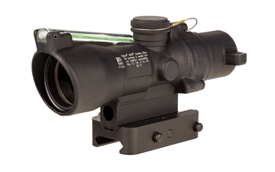 Trijicon ACOG, 3X24mm, Dual Illuminated Green Horseshoe/Dot 223/55 Grain, Black