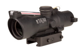 Trijicon ACOG, 3X24mm, Dual Illuminated Red Horseshoe/Dot 7.62X39/123 Grain, Black