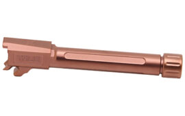 True Precision Barrel, 9MM, Threaded Barrel, Fuse Ticn Cpr