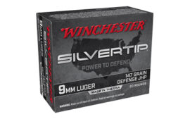 Winchester Ammunition Silvertip, 9MM, 147 Grain, Hollow Point, 20 Rounds