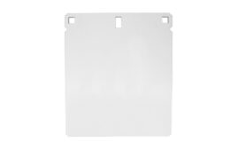 Birchwood Casey AR500 Gong, 10" Square Target, 3/8", White