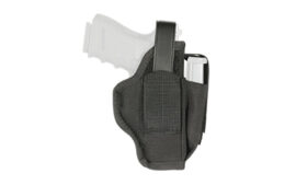 BLACKHAWK Ambidextrous Multi-Use Holster with Magazine Pouch, Size 06, Black