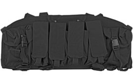 BLACKHAWK Commando Chest Harness, 4 Magazine Pouches, Black