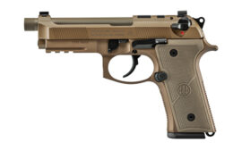 Beretta M9A4 G, 9MM, 5.1" Barrel, Cerakote, Tritium Night Sights, 18 Rounds, Optic Ready
