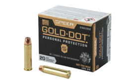 Speer Ammunition Speer Gold Dot, Personal Protection, 100 Grain, Hollow Point, 20 Round Box