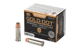 Speer Ammunition Speer Gold Dot, Personal Protection, 38 Special, 135 Grain, Hollow Point, 20 Round Box