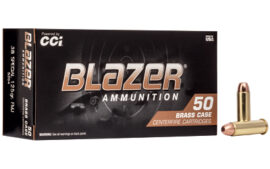 Blazer Ammunition Blazer Brass, 38 Special, 125 Grain, 50 Round Box
