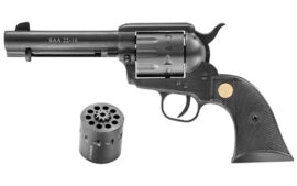 Chiappa Firearms SAA 22-10, 22LR/22 WMR, 4.75" Barrel, Black, 10 Rounds