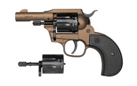 Diamondback Firearms Birdshead Sidekick, 3" Barrel, Cerakote Finish, Midnight Bronze, Black Cylinder, 9 Rounds