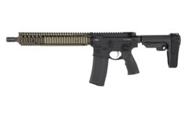 Daniel Defense DDM4 GL/SSC, 5.56 NATO, 12.5" Chrome-Lined Government Profile Barrel, Black, DD Pistol 30RD