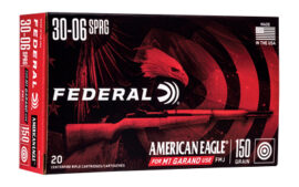 Federal American Eagle, 30-06, 150 Grain, 20 Round Box, 150GR FMJ M1