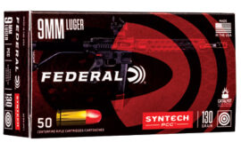 Federal American Eagle, 9MM, 130 Grain, 50 Round Box