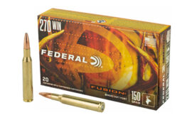Federal Fusion, 270 WIN, 150 Grain, 20 Round Box