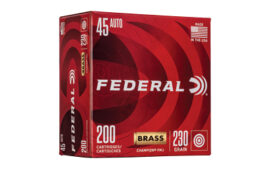 Federal Champion, 45 ACP, 230 Grain, 200 Round Box
