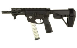 Freedom Ordnance FX9 Elite, 9MM, 4" Barrel, Flash Suppressor, Black, Warhammer Ambidextrous Charging Handle