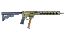 Freedom Ordnance FX9 Elite, Semi-automatic Rifle, 9MM, 14.5" Pinned (16" OAL) Barrel, Olive Drab Green