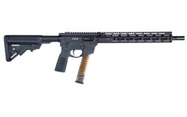 Freedom Ordnance FX9 Elite, Semi-automatic Rifle, 9MM, 14.5" Pinned (16" OAL) Barrel, Black